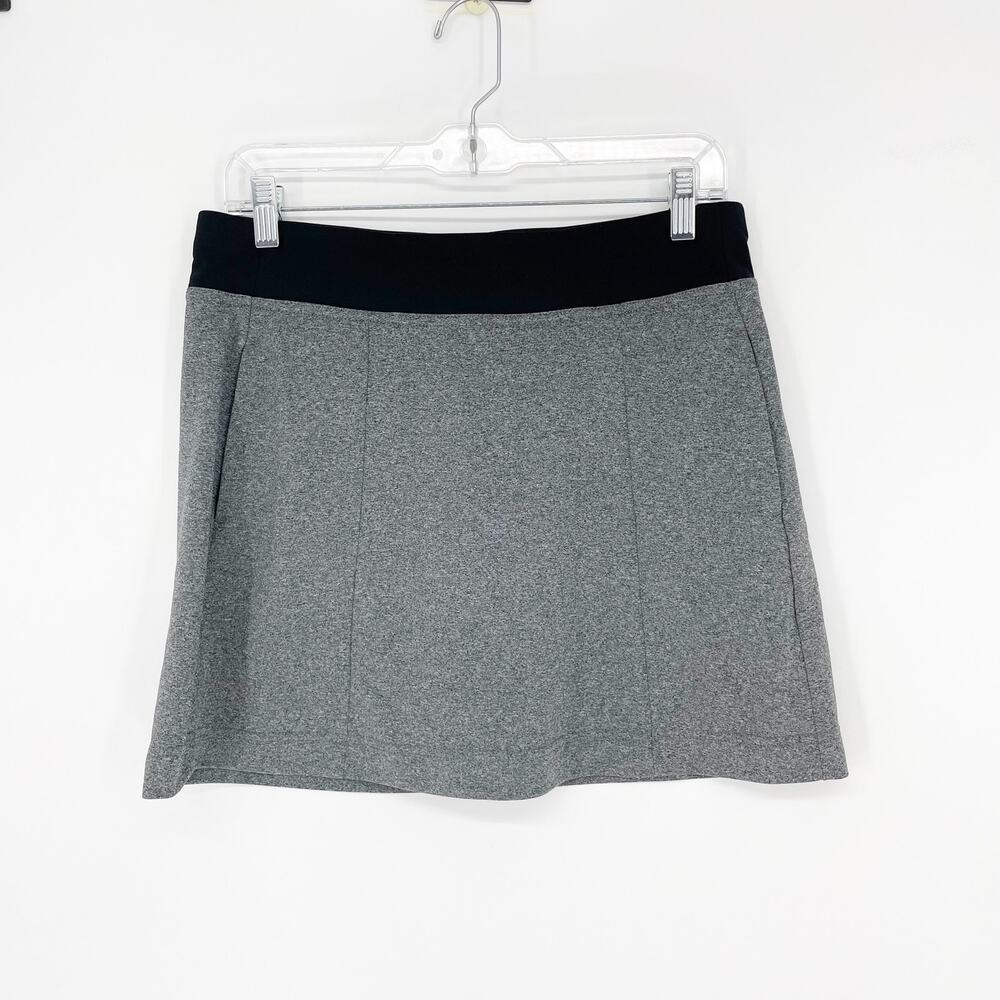 Pgatour Athletic Gray Mini Skort Size Medium